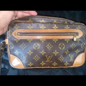 Authentic Louis Vuitton Marley Draggone Clutch